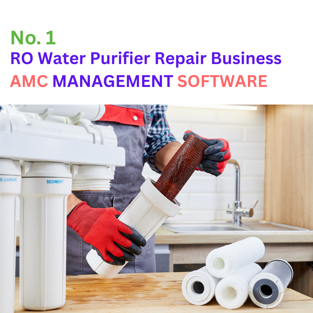 Best RO Water Purifier Repair and AMC Management Software